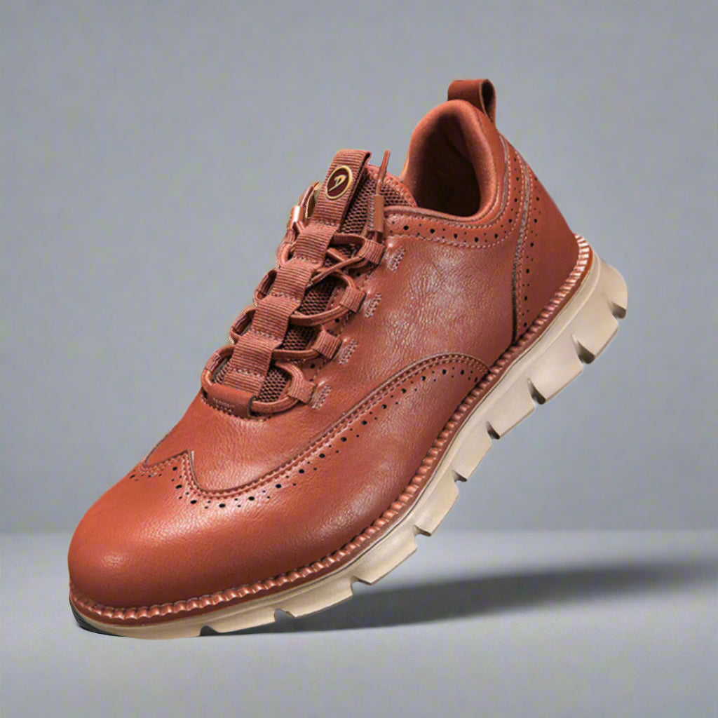 Leichte Wingtip Halbschuhe