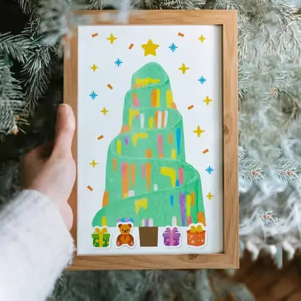 Magisches Kratzbild-Set für Kinder – Farbenfroher Kreativspaß ohne Sauerei