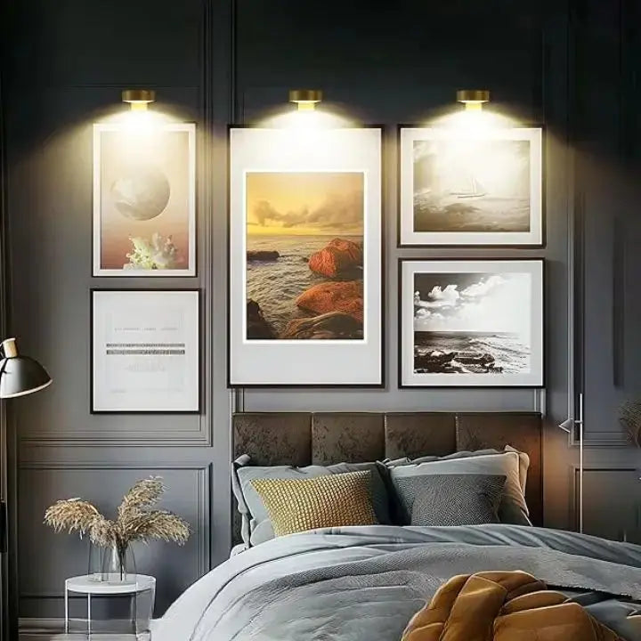Magnetische LED Bilderleuchte – Perfekte Ausleuchtung für Ihre Kunstwerke (2er-Set)