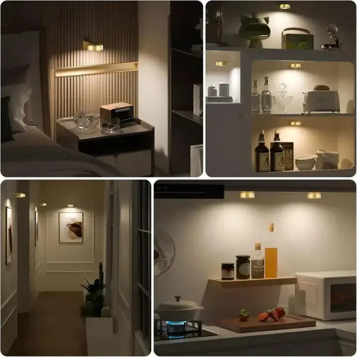 Magnetische LED Bilderleuchte – Perfekte Ausleuchtung für Ihre Kunstwerke (2er-Set)