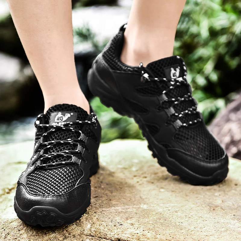 Mesh Einsatzen Wanderschuhe