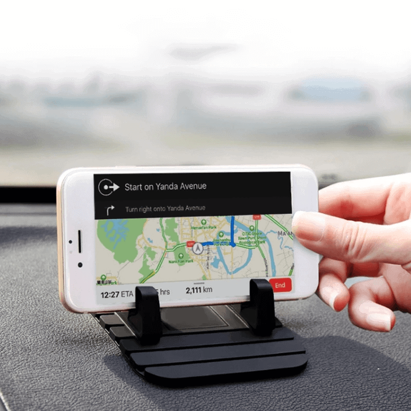 Hochwertige, rutschfeste & wiederverwendbare Silikon-Handyhalterung für Auto & Schreibtisch – Sicherer Halt für Navigation & mehr (Herbstkollektion)