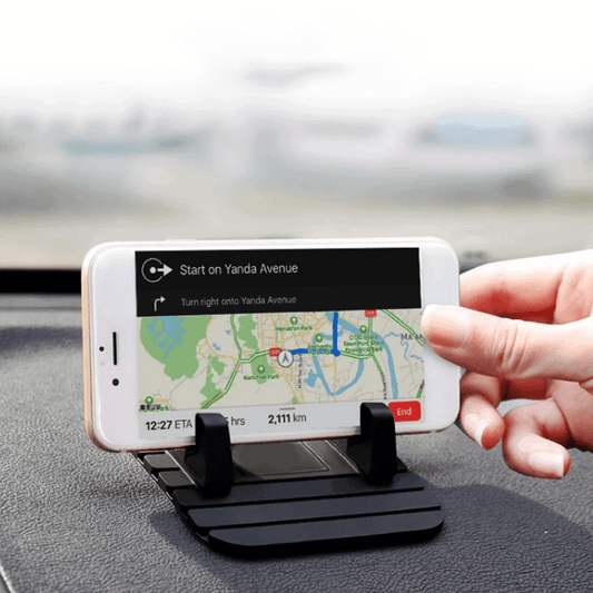 Hochwertige, rutschfeste & wiederverwendbare Silikon-Handyhalterung für Auto & Schreibtisch – Sicherer Halt für Navigation & mehr (Herbstkollektion)