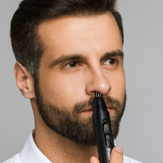 Professioneller Wiederaufladbarer Nasen- & Ohrenhaartrimmer für Damen und Herren – Präzise & Schmerzfrei