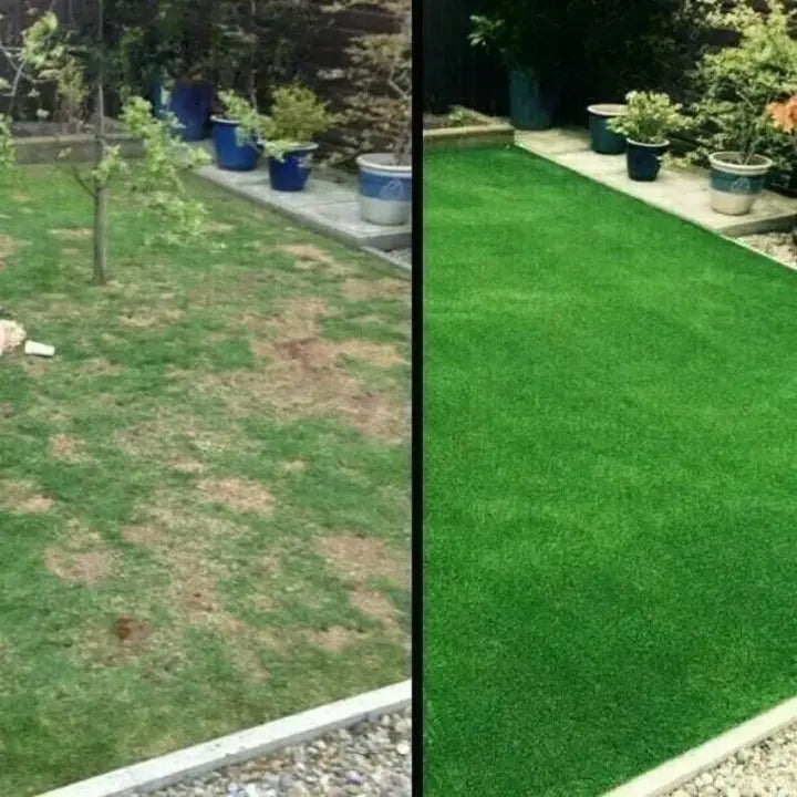 Biologisch abbaubare Grassamenmatte – Einfache Rasentransformation für einen üppig grünen Garten (2er-Pack)