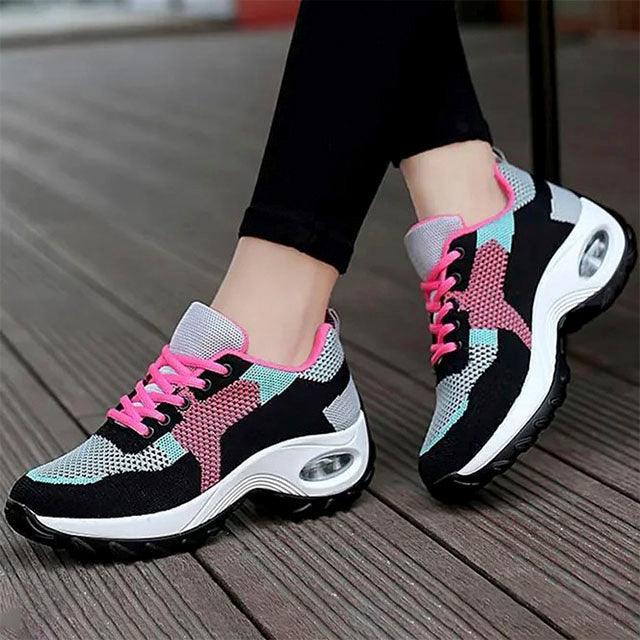 Plateausohle Turnschuhe