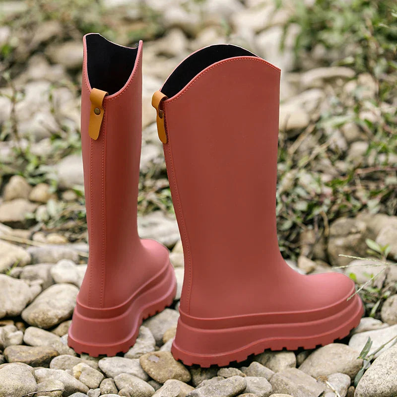 Hochwertige Damen-Gummistiefel für den Herbst – Wasserdicht, Rutschfest & Bequem