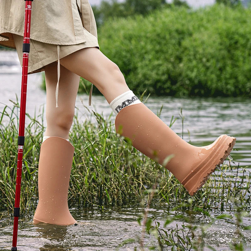 Hochwertige Damen-Gummistiefel für den Herbst – Wasserdicht, Rutschfest & Bequem