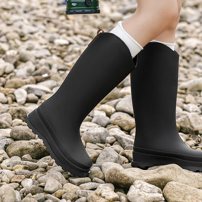 Hochwertige Damen-Gummistiefel für den Herbst – Wasserdicht, Rutschfest & Bequem
