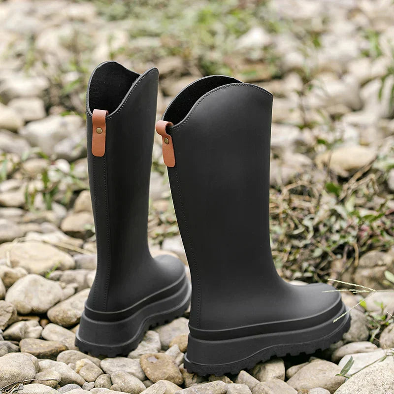 Hochwertige Damen-Gummistiefel für den Herbst – Wasserdicht, Rutschfest & Bequem