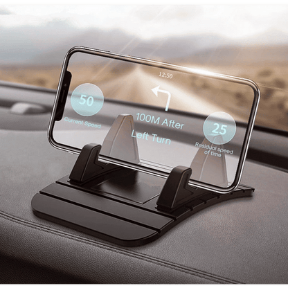 Hochwertige, rutschfeste & wiederverwendbare Silikon-Handyhalterung für Auto & Schreibtisch – Sicherer Halt für Navigation & mehr (Herbstkollektion)
