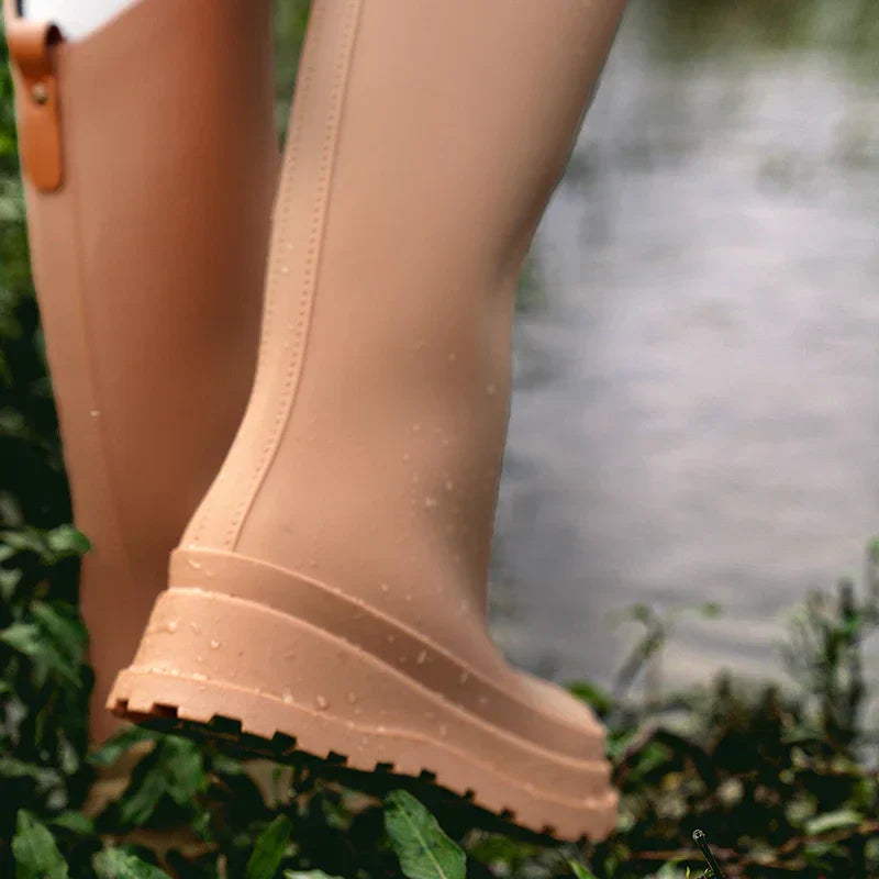 Hochwertige Damen-Gummistiefel für den Herbst – Wasserdicht, Rutschfest & Bequem