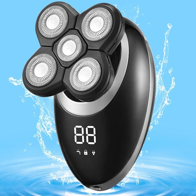 Pro Rasierer V2: Wasserdichter kabelloser 4D-Rasierer & Trimmer für Männer – Perfekte Pflege für Gesicht, Kopf & Körper