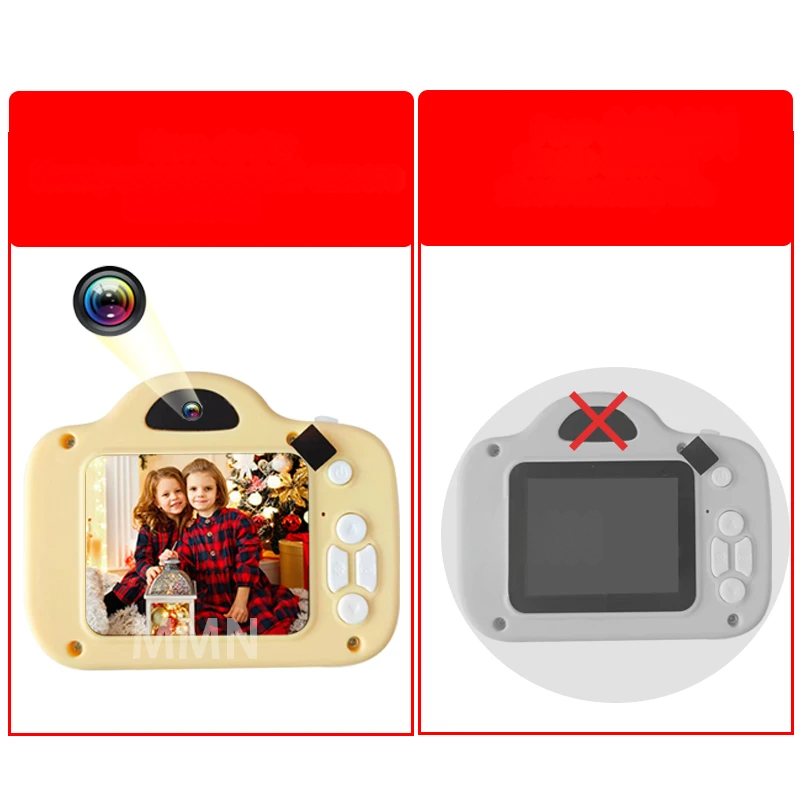 KidCapture Digitalkamera für Kinder – 1080p HD-Video mit Farbbildschirm, perfekt für Jungen & Mädchen | Spaßiges Fotogeschenk für Kinder