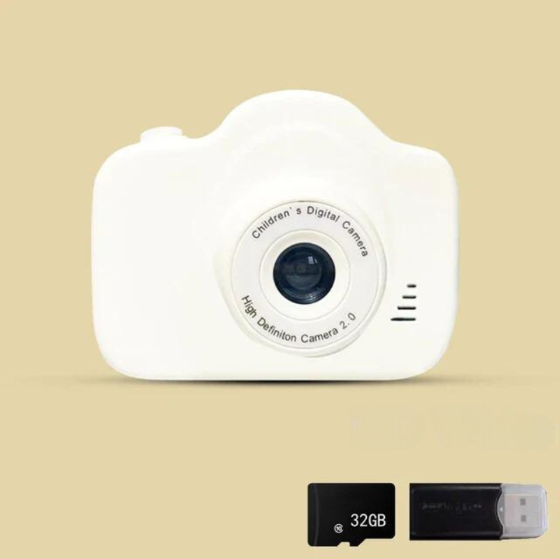 KidCapture Digitalkamera für Kinder – 1080p HD-Video mit Farbbildschirm, perfekt für Jungen & Mädchen | Spaßiges Fotogeschenk für Kinder