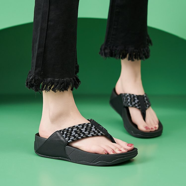 Zehentrenner Bequeme Sandalen
