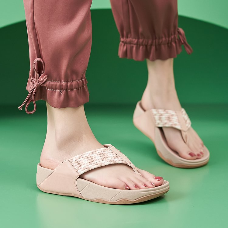 Zehentrenner Bequeme Sandalen