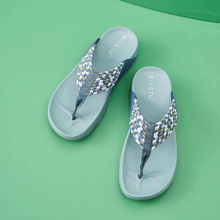 Zehentrenner Bequeme Sandalen
