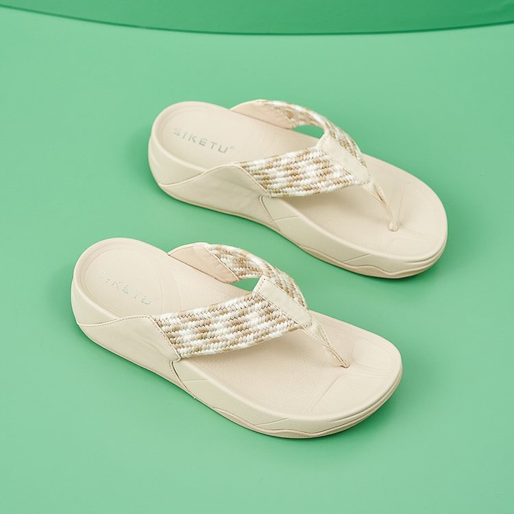 Zehentrenner Bequeme Sandalen