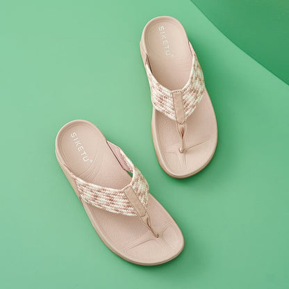 Zehentrenner Bequeme Sandalen