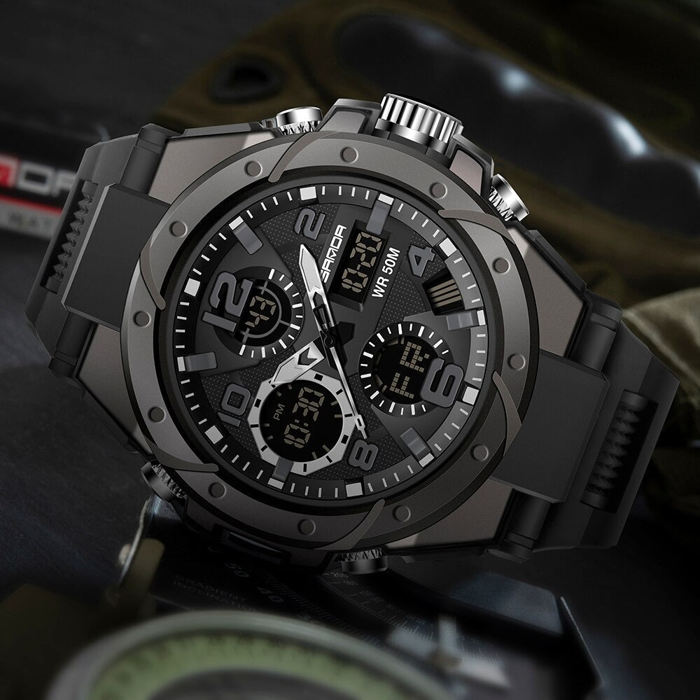 ReconTime Militärische Herrenuhr – Robust, Stilvoll & Multifunktional