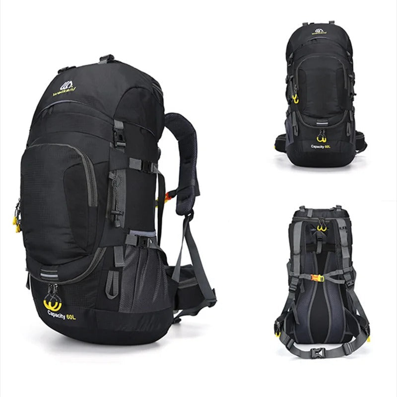 AdventurePro 60L Wasserdichter Wanderrucksack – Robuster Outdoor-Reise- & Trekkingrucksack
