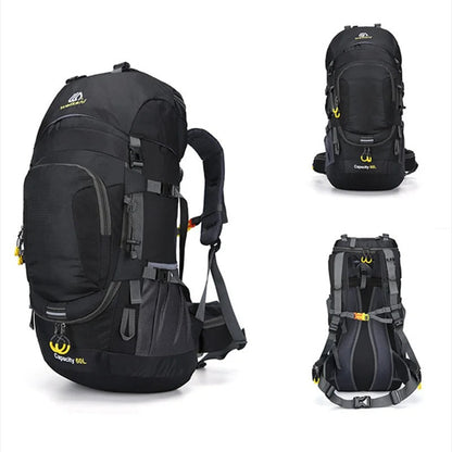 AdventurePro 60L Wasserdichter Wanderrucksack – Robuster Outdoor-Reise- & Trekkingrucksack