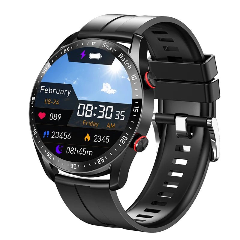 GlucoseGuard Smartwatch: Schmerzfreie Blutzuckermessung & Gesundheits-Tracker in Echtzeit