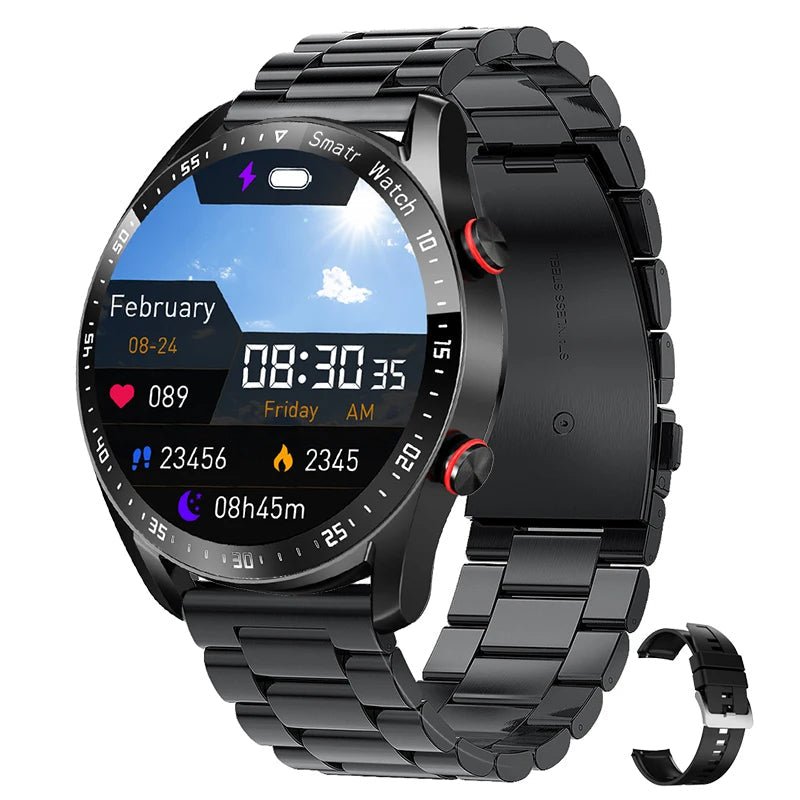 GlucoseGuard Smartwatch: Schmerzfreie Blutzuckermessung & Gesundheits-Tracker in Echtzeit