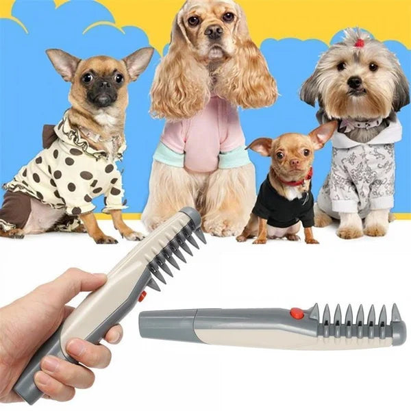 FunCareTech Elektrischer Haarschneider für Hunde & Katzen – Präzise & Sanfte Fellpflege
