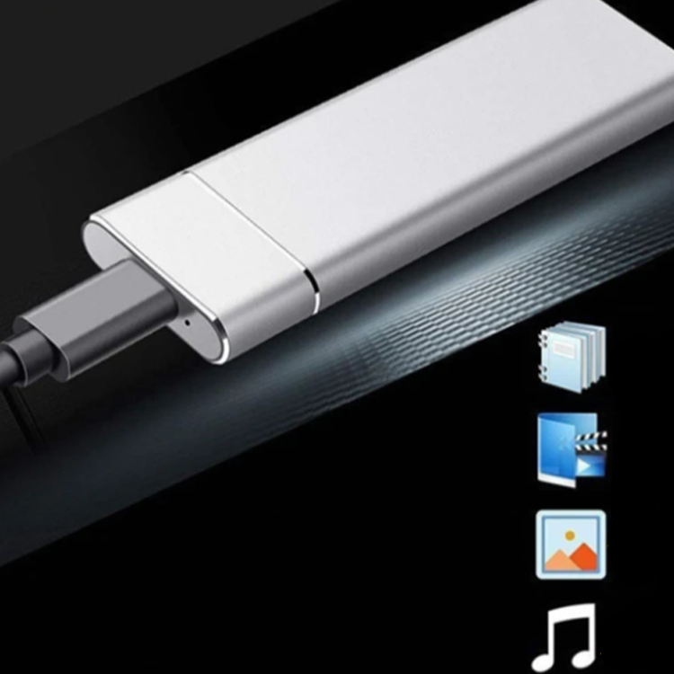 SpeedVault Externe SSD – Ultraschnelle 520 MB/s Übertragung, 1TB/2TB Speicher, Robustes Aluminiumgehäuse für Profis & Kreative