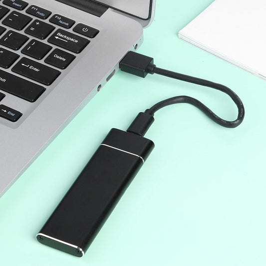 SpeedVault Externe SSD – Ultraschnelle 520 MB/s Übertragung, 1TB/2TB Speicher, Robustes Aluminiumgehäuse für Profis & Kreative