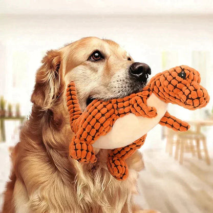 CanineTough – Unzerstörbares Dinosaurier-Spielzeug für Hunde