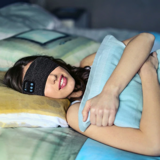 RestRhythm – Bluetooth-Schlafmaske für tiefen, erholsamen Schlaf und vollständige Lichtblockierung