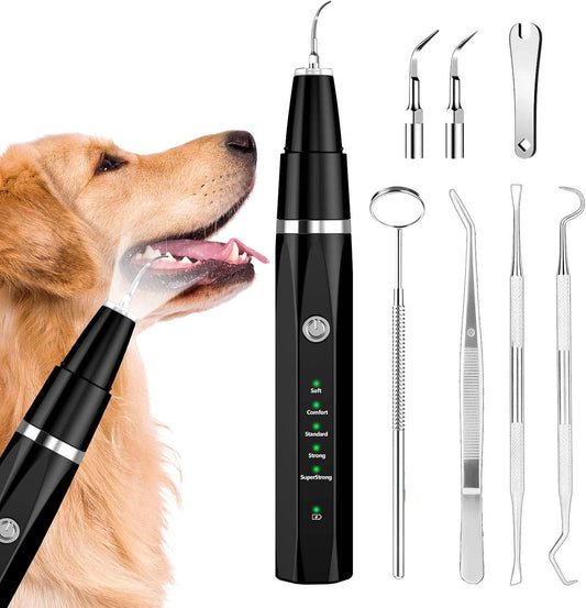Professioneller Ultraschall-Zahnsteinentferner für Haustiere – Sanfte & Effektive Zahnpflege für Hunde und Katzen