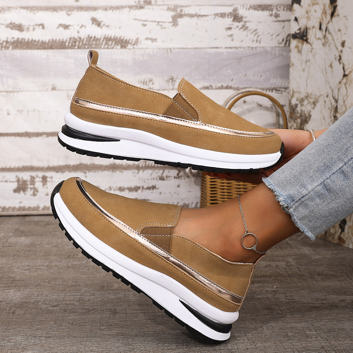 Schlüpfer 2.0 - Trendige Damenschuhe Bequem Rutschfeste Sohle
