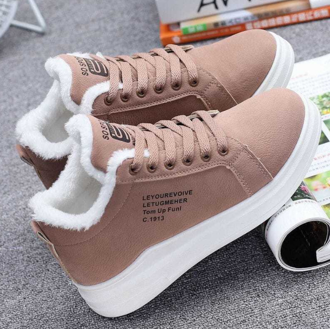 Fur Walk | Warm gefütterte Sneaker für Frauen