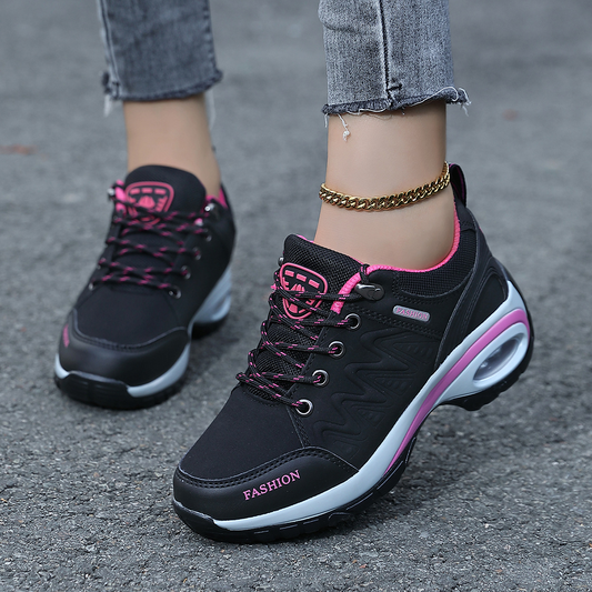 Damen Outdoor Schuhe | Leichte Trekkingschuhe mit Profilsohle