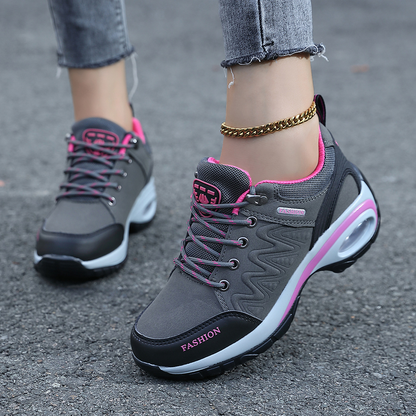 Damen Outdoor Schuhe | Leichte Trekkingschuhe mit Profilsohle