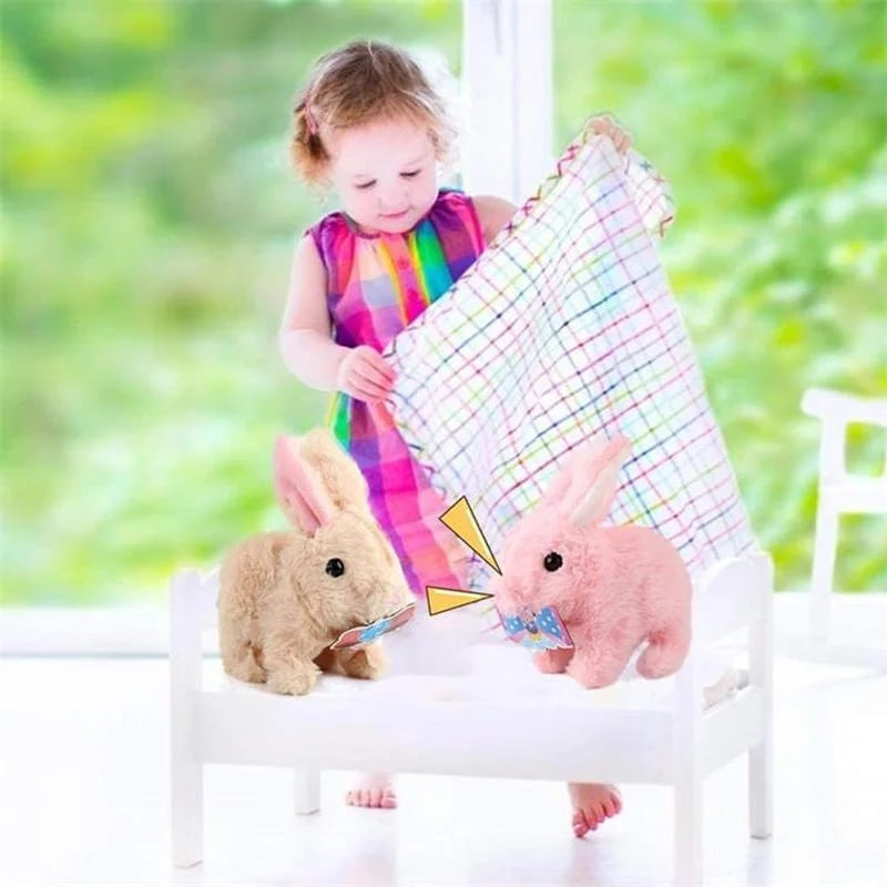 Interaktiver Plüschhase HoppyMate – Spaß & Lernspielzeug für Kinder ab 3 Jahren