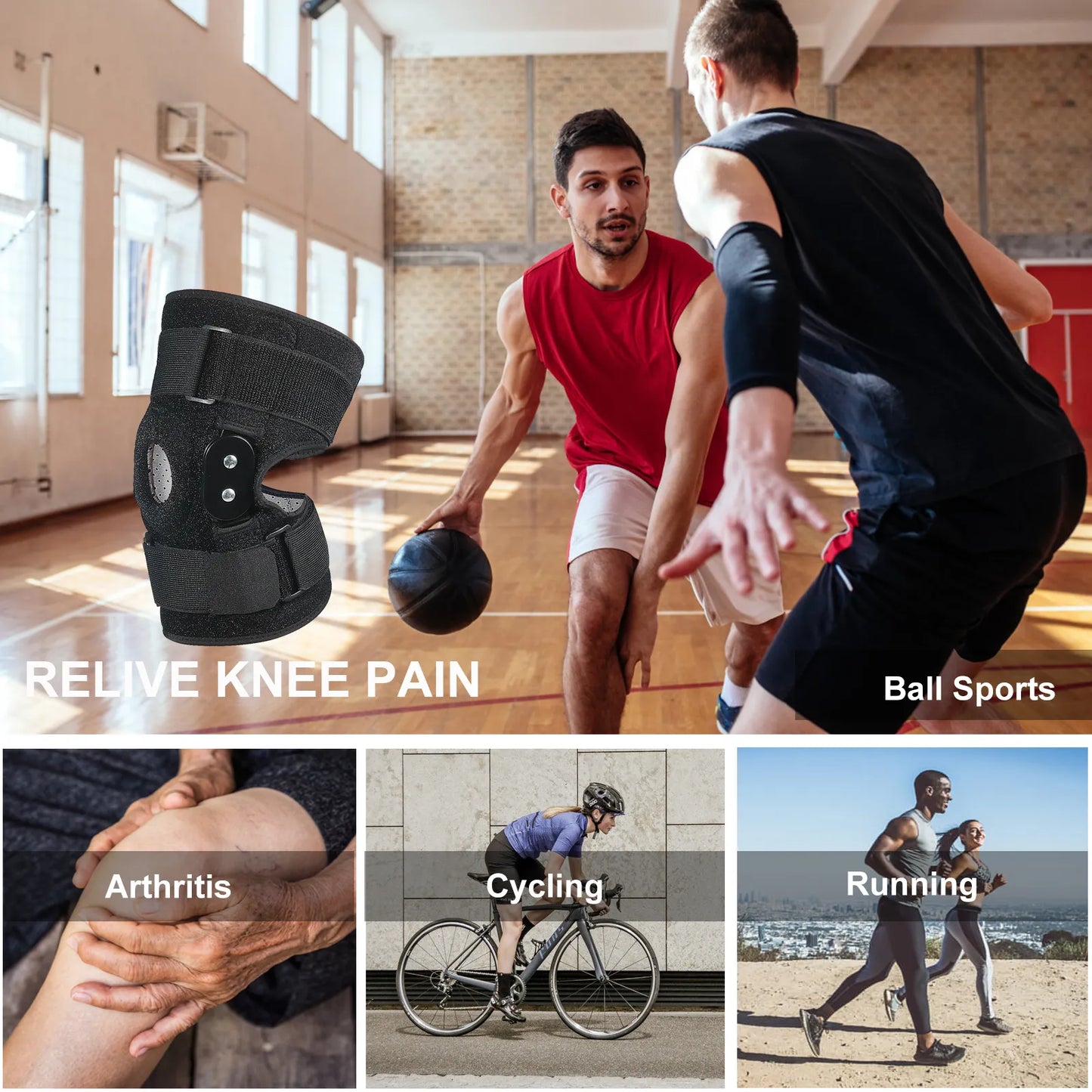 AdjustaKnee | Gelenk-Kniebandage – Schmerzlinderung & maximale Mobilität