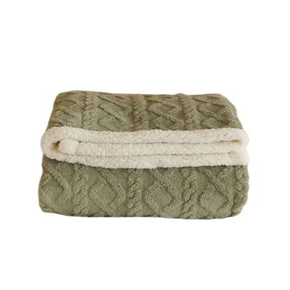 Superweiche Fleece-Kuscheldecke – Dein gemütlicher Begleiter für Herbst & Winter auf Sofa & Bett