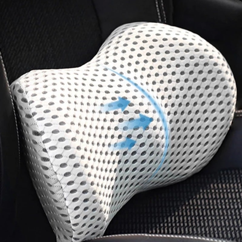 OrthoComfort Lendenkissen – Ergonomisches Lendenwirbelstützkissen für Büro & Zuhause