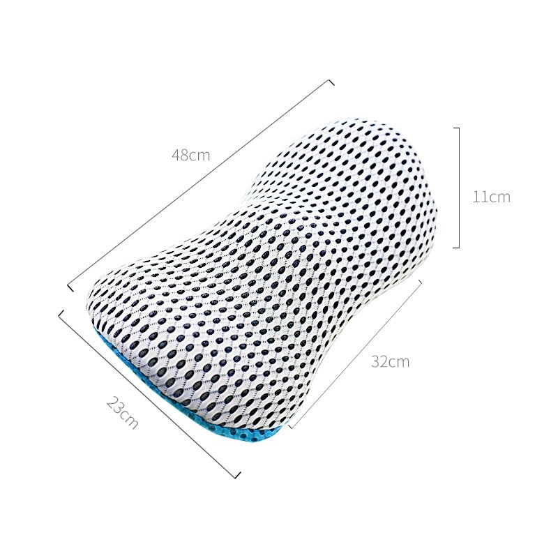 OrthoComfort Lendenkissen – Ergonomisches Lendenwirbelstützkissen für Büro & Zuhause