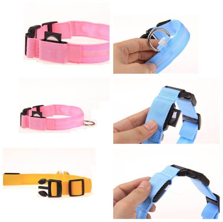 GlowPets | LED-Halsband für Hunde & Katzen – Sicher, beleuchtet, für Nachtspaziergänge